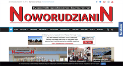 Desktop Screenshot of noworudzianin.pl